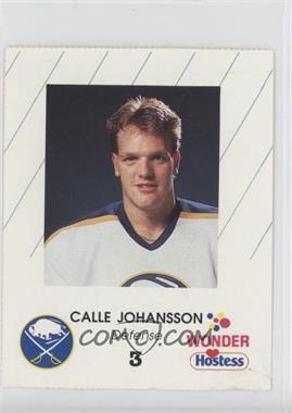1988-89 Buffalo Sabres Team Issue - [Base] #3 - Calle Johansson