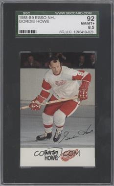 1988-89 ESSO NHL All-Star Collection - [Base] #_GOHO - Gordie Howe [SGC 92 NM/MT+ 8.5]