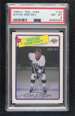 1988-89 O-Pee-Chee - [Base] #120 - Wayne Gretzky [PSA 8 NM‑MT]