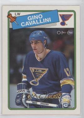 1988-89 O-Pee-Chee - [Base] #149 - Gino Cavallini