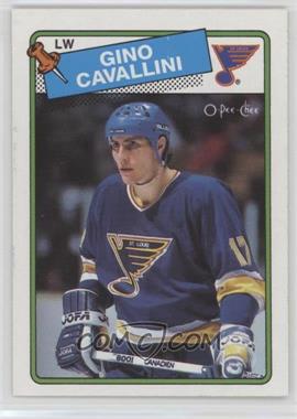 1988-89 O-Pee-Chee - [Base] #149 - Gino Cavallini