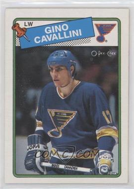 1988-89 O-Pee-Chee - [Base] #149 - Gino Cavallini