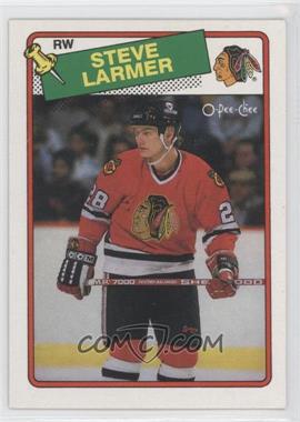 1988-89 O-Pee-Chee - [Base] #154 - Steve Larmer