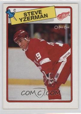 1988-89 O-Pee-Chee - [Base] #196 - Steve Yzerman