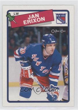 1988-89 O-Pee-Chee - [Base] #212 - Jan Erixon