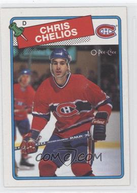 1988-89 O-Pee-Chee - [Base] #49 - Chris Chelios