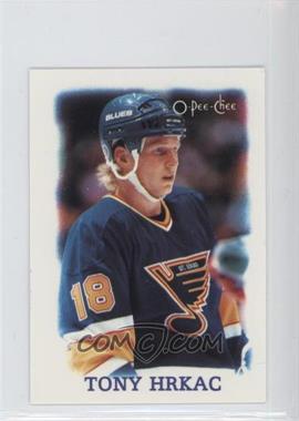 1988-89 O-Pee-Chee NHL Stars Mini - Etoiles Stars #15 - Tony Hrkac