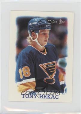 1988-89 O-Pee-Chee NHL Stars Mini - Etoiles Stars #15 - Tony Hrkac