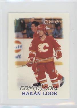 1988-89 O-Pee-Chee NHL Stars Mini - Etoiles Stars #21 - Hakan Loob