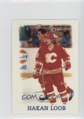 1988-89 O-Pee-Chee NHL Stars Mini - Etoiles Stars #21 - Hakan Loob