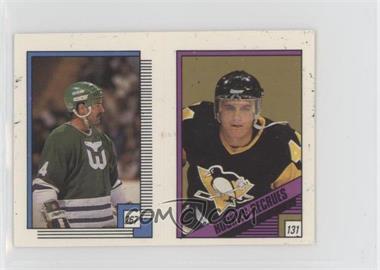 1988-89 O-Pee-Chee Stickers - [Base] #131-267 - Dave Babych, Rob Brown [Poor to Fair]