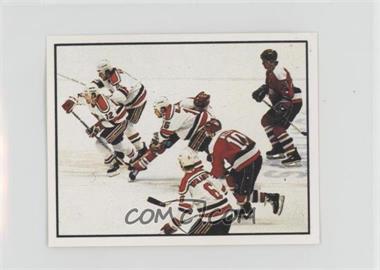 1988-89 Panini Album Stickers - [Base] #189 - New Jersey Devils Action