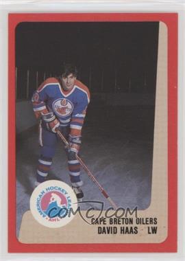 1988-89 ProCards AHL/IHL - [Base] #_DAHA - David Haas