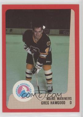 1988-89 ProCards AHL/IHL - [Base] #_GRHA - Greg Hawgood