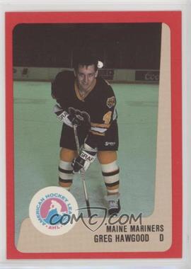 1988-89 ProCards AHL/IHL - [Base] #_GRHA - Greg Hawgood