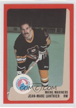 1988-89 ProCards AHL/IHL - [Base] #_JELA.1 - Jean-Marc Lanthier