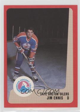 1988-89 ProCards AHL/IHL - [Base] #_JIEN - Jim Ennis