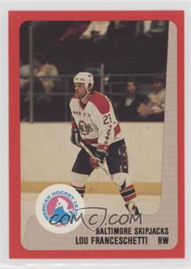 1988-89 ProCards AHL/IHL - [Base] #_LOFR - Lou Franceschetti