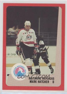 1988-89 ProCards AHL/IHL - [Base] #_MAHA - Mark Hatcher
