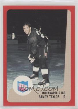 1988-89 ProCards AHL/IHL - [Base] #_RATA - Randy Taylor
