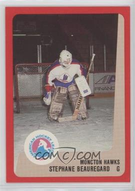 1988-89 ProCards AHL/IHL - [Base] #_STBE - Stephane Beauregard