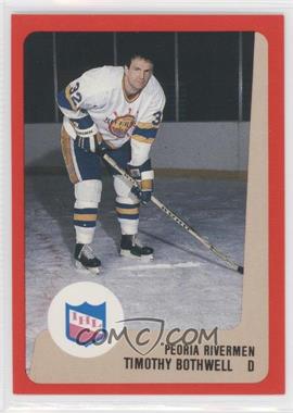 1988-89 ProCards AHL/IHL - [Base] #_TIBO - Tim Bothwell