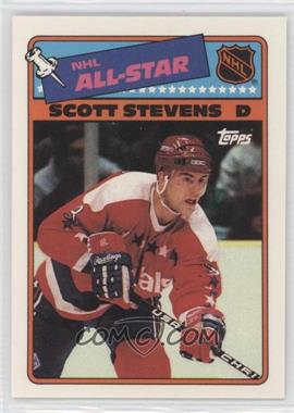 1988-89 Topps - All-Star Stickers #4 - Scott Stevens