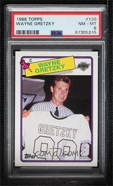 1988-89 Topps - [Base] #120 - Wayne Gretzky [PSA 8 NM‑MT]