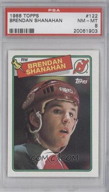 1988-89 Topps - [Base] #122 - Brendan Shanahan [PSA 8 NM‑MT]