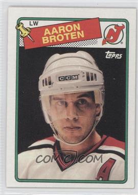 1988-89 Topps - [Base] #138 - Aaron Broten