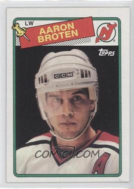 1988-89 Topps - [Base] #138 - Aaron Broten