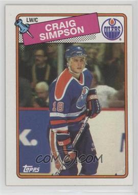 1988-89 Topps - [Base] #27 - Craig Simpson