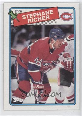 1988-89 Topps - [Base] #5 - Stephane Richer