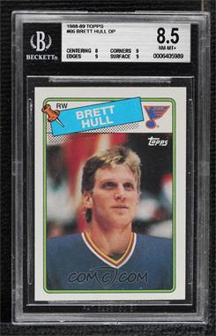 1988-89 Topps - [Base] #66 - Brett Hull [BGS 8.5 NM‑MT+]