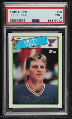 1988-89 Topps - [Base] #66 - Brett Hull [PSA 9 MINT]