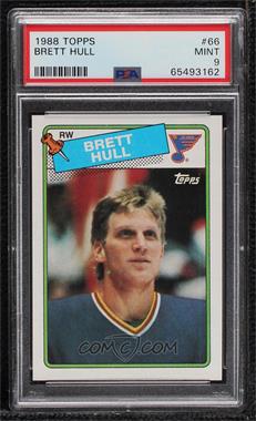 1988-89 Topps - [Base] #66 - Brett Hull [PSA 9 MINT]
