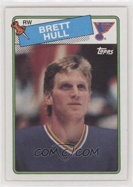 1988-89 Topps - [Base] #66 - Brett Hull [Noted]