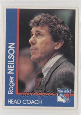 1989-90 Marine Midland New York Rangers Team Issue - [Base] #_RONE - Roger Neilson [Good to VG‑EX]