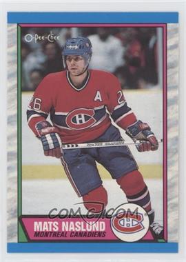 1989-90 O-Pee-Chee - [Base] - Tembec Test #118 - Mats Naslund