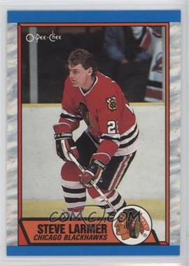 1989-90 O-Pee-Chee - [Base] - Tembec Test #179 - Steve Larmer