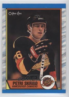 1989-90 O-Pee-Chee - [Base] - Tembec Test #33 - Petri Skriko