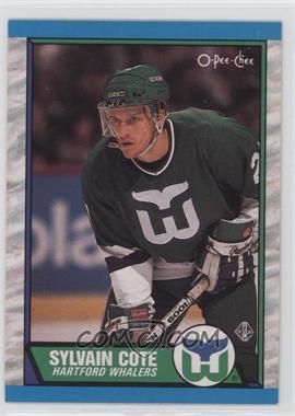 1989-90 O-Pee-Chee - [Base] #162 - Sylvain Cote