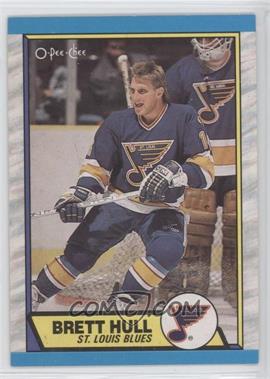 1989-90 O-Pee-Chee - [Base] #186 - Brett Hull