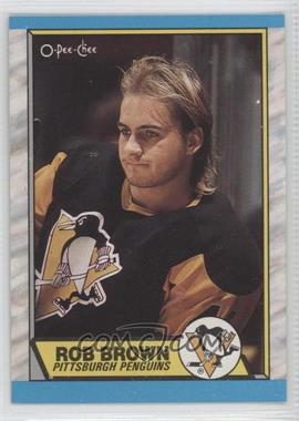 1989-90 O-Pee-Chee - [Base] #193 - Rob Brown