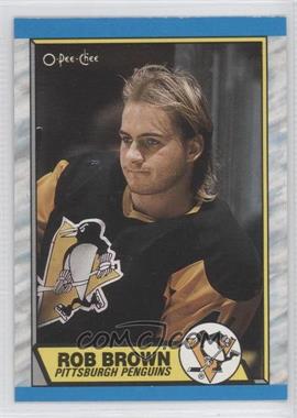 1989-90 O-Pee-Chee - [Base] #193 - Rob Brown