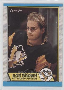 1989-90 O-Pee-Chee - [Base] #193 - Rob Brown