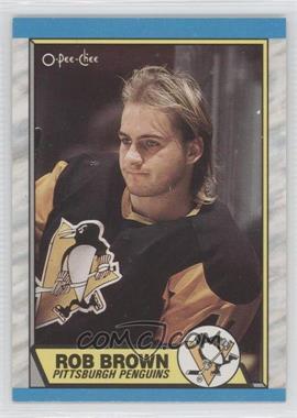 1989-90 O-Pee-Chee - [Base] #193 - Rob Brown