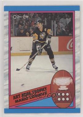 1989-90 O-Pee-Chee - [Base] #319 - Art Ross Trophy (Mario Lemieux)