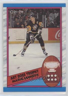 1989-90 O-Pee-Chee - [Base] #319 - Art Ross Trophy (Mario Lemieux)
