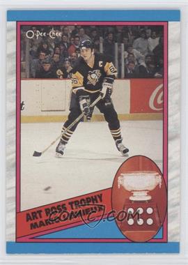 1989-90 O-Pee-Chee - [Base] #319 - Art Ross Trophy (Mario Lemieux)